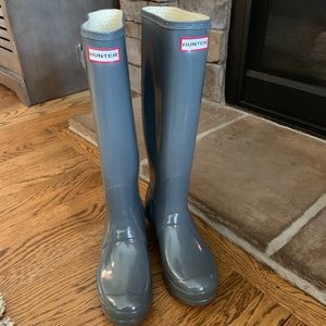 Original Hunter High Gloss Rain Boot w/ Liner